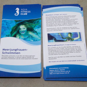 DL Flyer drucken | AFC MeerjungfrauenSchwimmen (1)