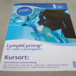 Plakatdruck LymphCycling | AquaFitnessClub