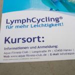 Plakatdruck LymphCycling | AquaFitnessClub