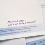 Briefpapier mit neuen Vorständen für Hanauer Förderverein