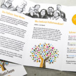 Falzflyer für das Hanauer Palliativ Team