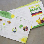 Produktflyer aus Recyclingpapier | Fruitful Office GmbH