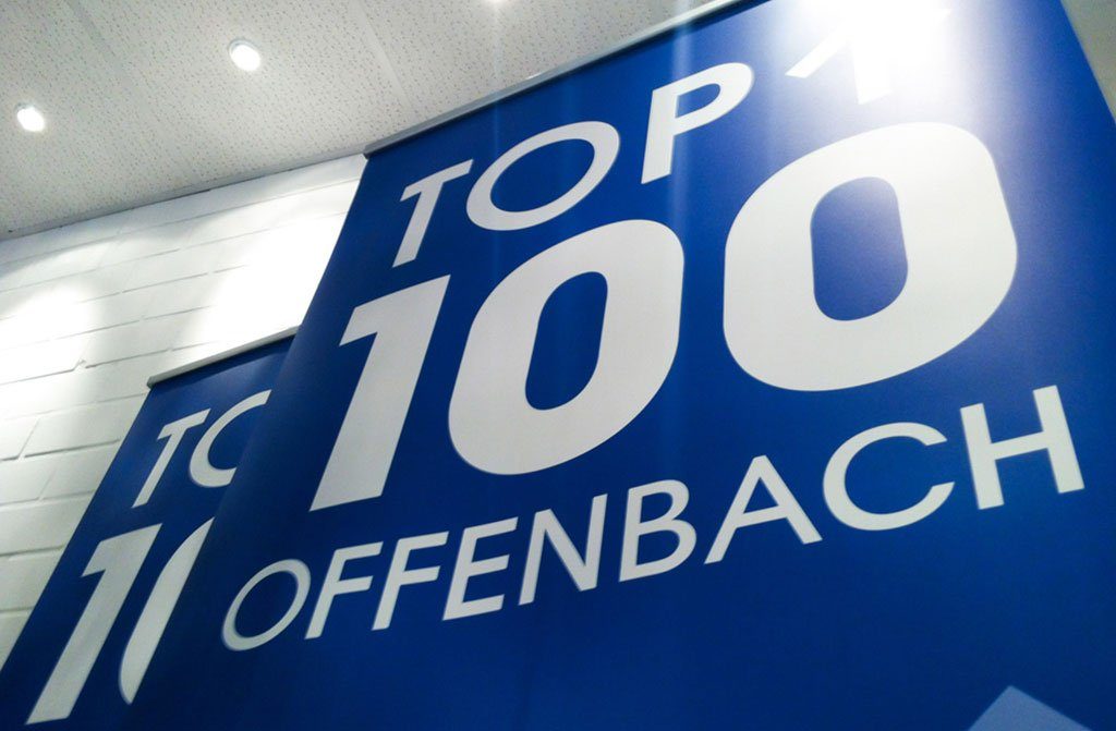 Roll Up Bannersystem bedrucken TOP 100