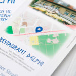 Speisekarten drucken | Restaurant Delphi Offenbach