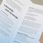 Flyer Lebenshilfe statt Sterbehilfe - Förderverein Palliative Patienten-Hilfe