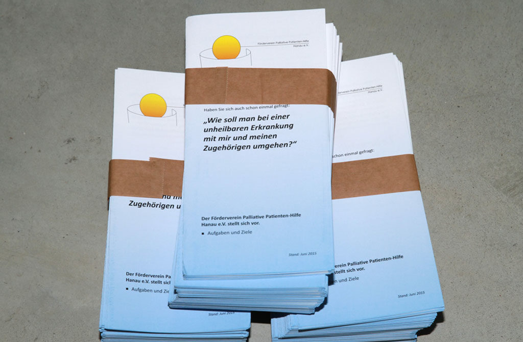 Flyer Lebenshilfe statt Sterbehilfe - Förderverein Palliative Patienten-Hilfe