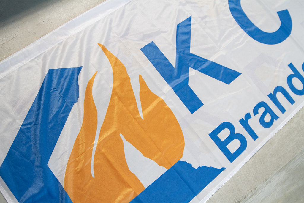 Beachflag drucken | KCS Brandschutz GmbH