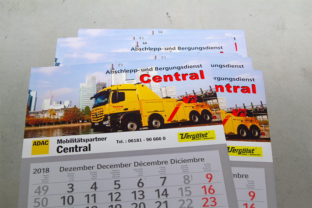 Kalender drucken